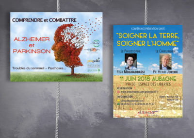 Affiches conférences 30x40 cm