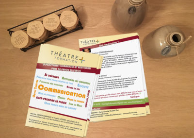 Flyer A5-Stage coaching prise de parole - Théâtre plus