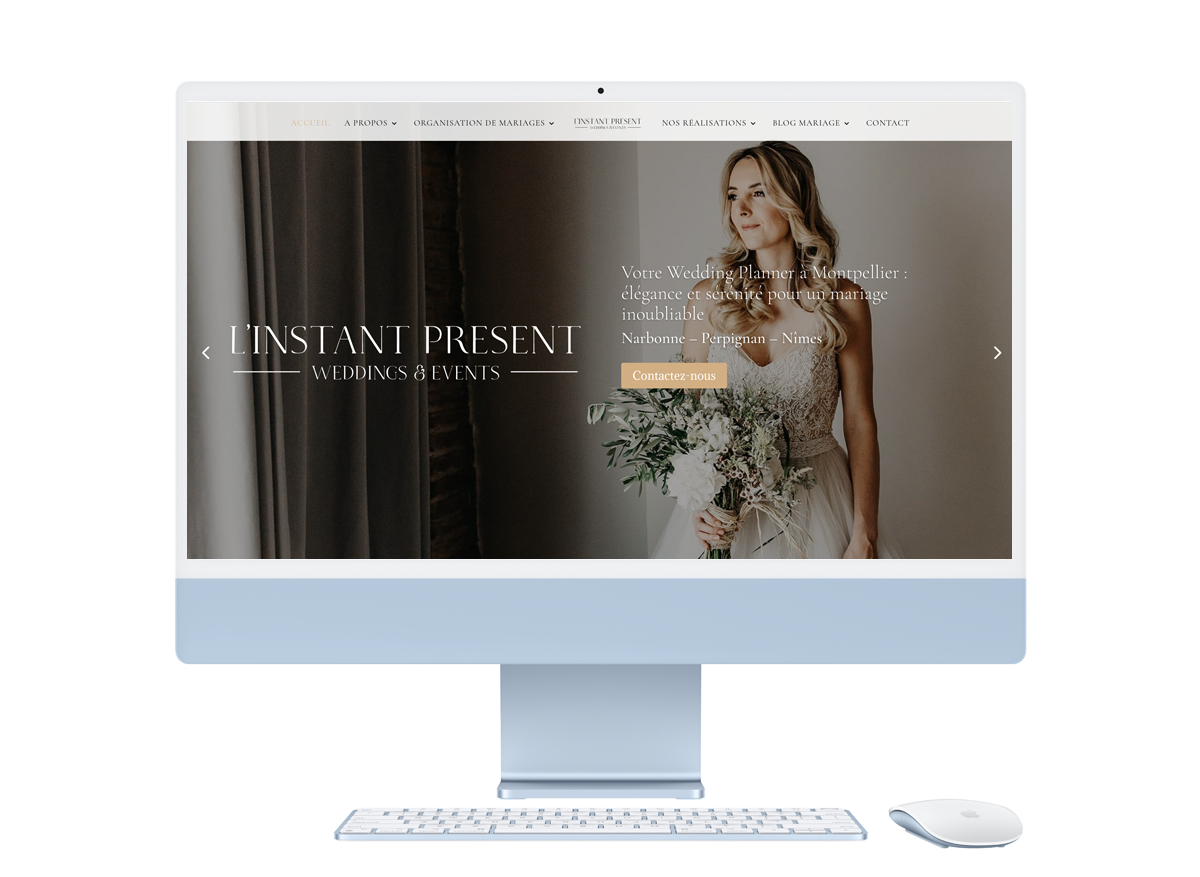 site de wedding planner agence évenementielle d'organisation de mariage sur-mesure